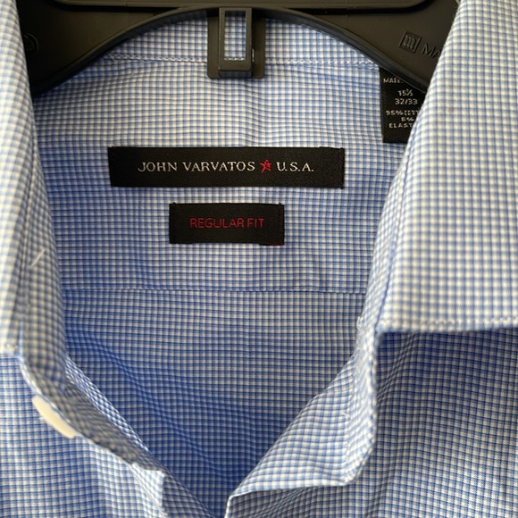 John Varvatos NWT Blue Size 16.5 R - Picture 3 of 8